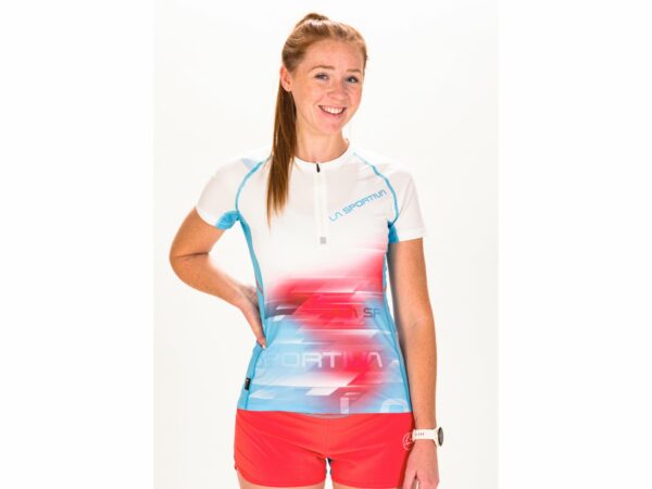 La Sportiva Veloce 1/2 Zip W vêtement running femme déstockage