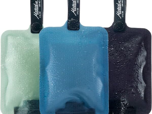 MATADOR FLATPAK 90 ML TOILETRY BOTTLE PACK X3