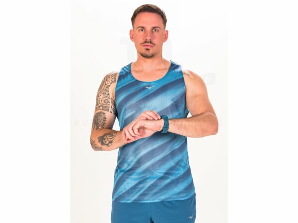 Mizuno DryAeroFlow Graphic M vêtement running homme déstockage