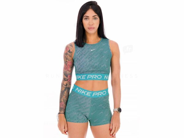 Nike Pro AOP vêtement running femme déstockage