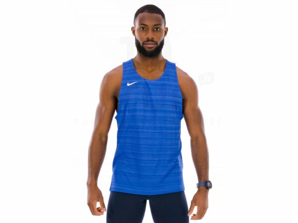 Nike Stock Dry Miler Singlet vêtement running homme