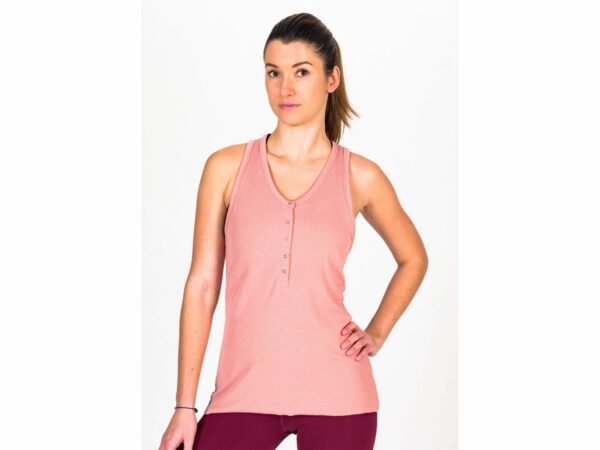 Nike Yoga Henley W vêtement running femme déstockage