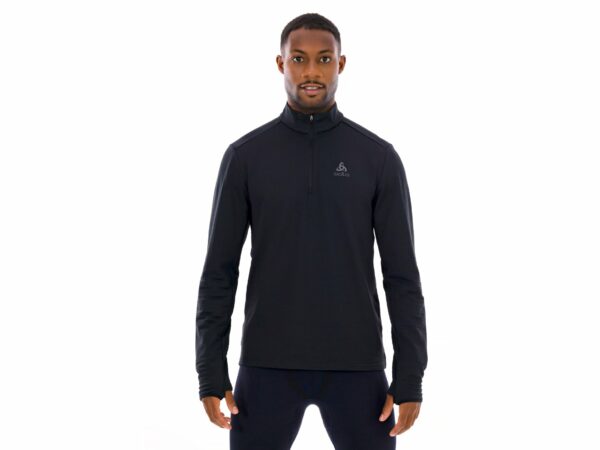 Odlo Essential Thermal 1/2 Zip vêtement running homme déstockage