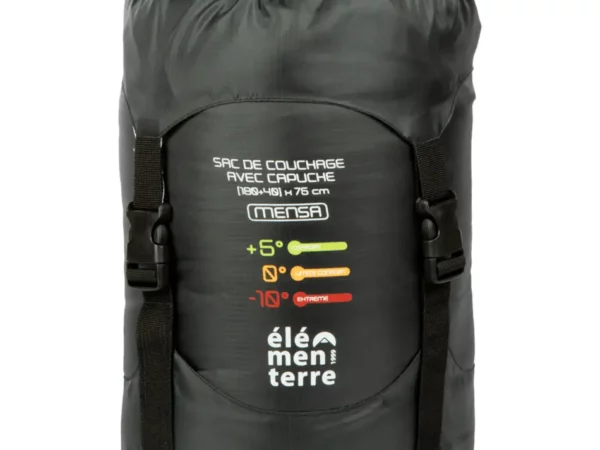 Sac de couchage avec capuche Elémenterre Mensa