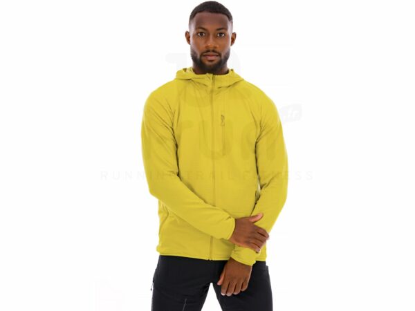 Salomon Essential Lightwarm Hoodie vêtement running homme déstockage