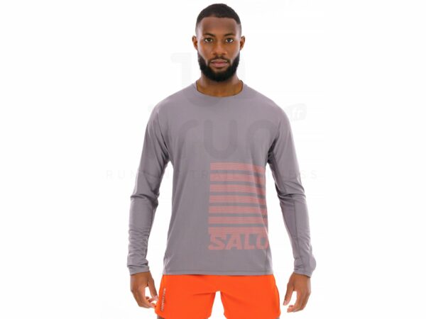 Salomon Sense Aero GFX vêtement running homme déstockage