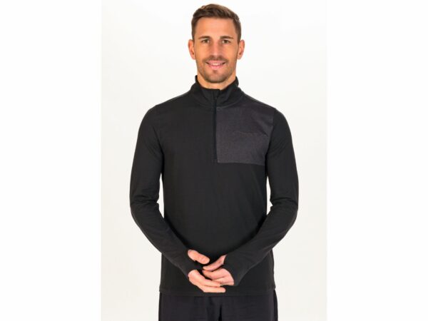 Saucony Sunday 1/4 Zip M vêtement running homme déstockage