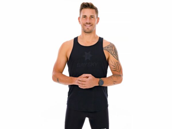 Saysky Logo Flow M vêtement running homme déstockage