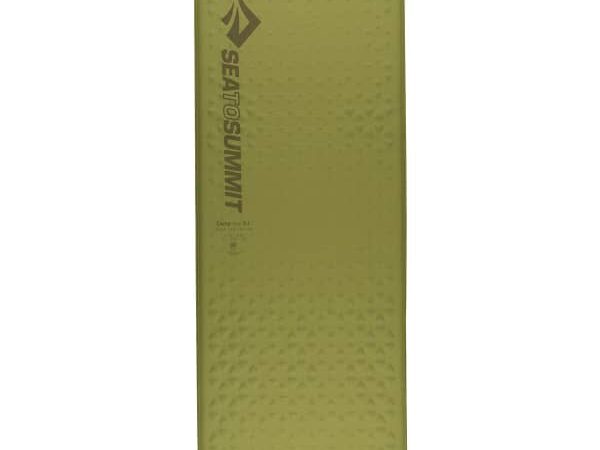 SEA TO SUMMIT CAMP SELF INFLATING MAT OLIVE RECTANGULAR LARGE