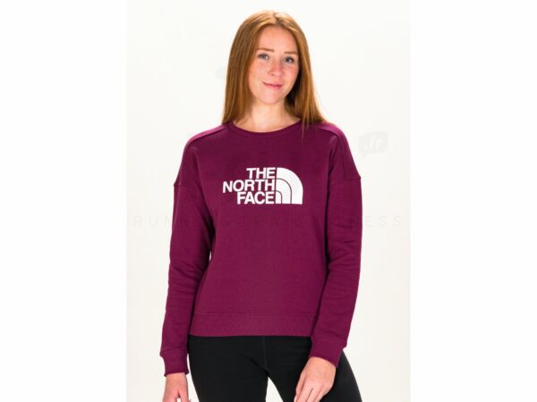 The North Face Drew Peak Crew W vêtement running femme déstockage