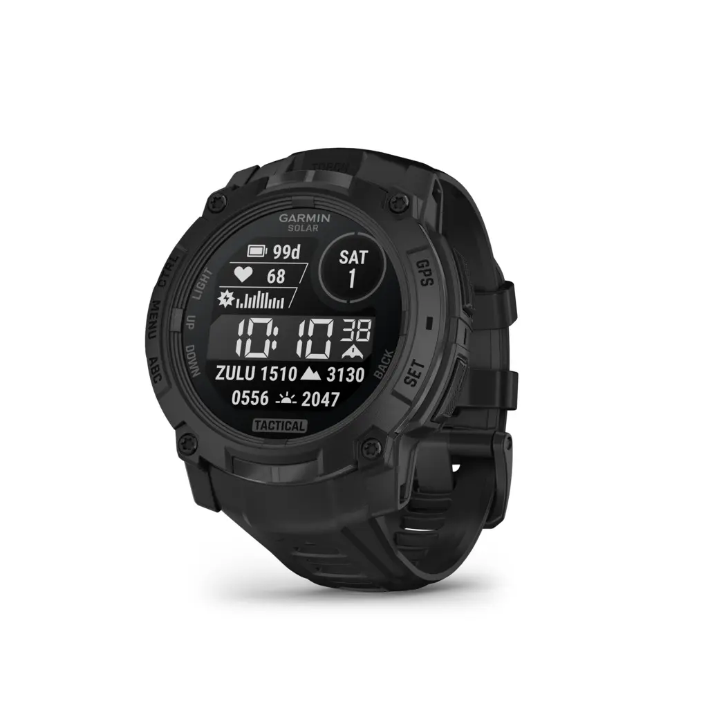 Montre GPS solaire avec bracelet Garmin Instinct® 3 - 50 mm