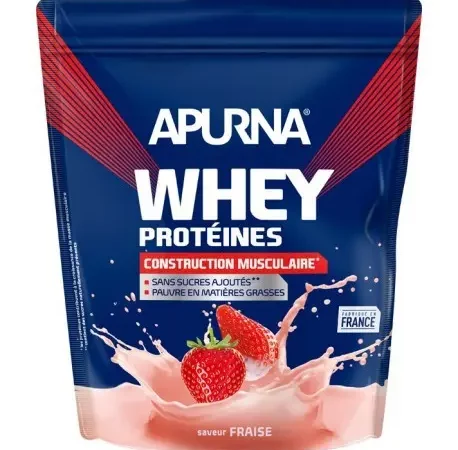 Doypack Apurna Whey Fraise 750gr