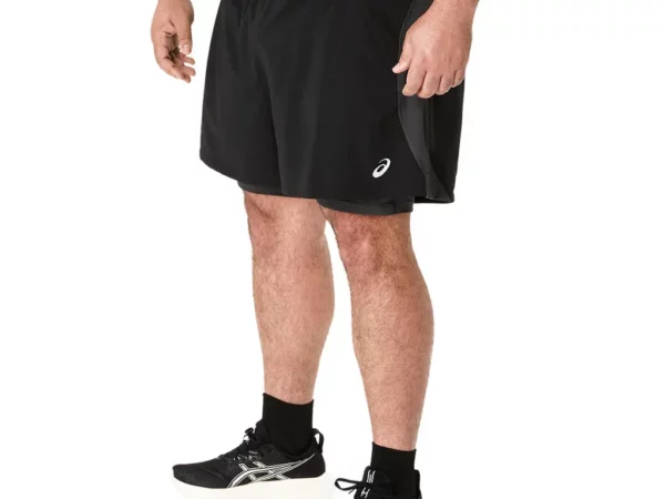 Short 2-n-1 5in Asics Road