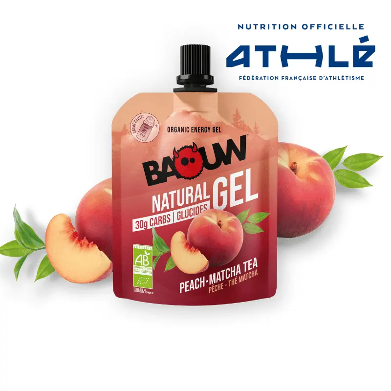 Gel énergétique Pêche-Thé Baouw
