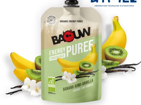 Purée énergétique Banane-Kiwi-Vanille Baouw