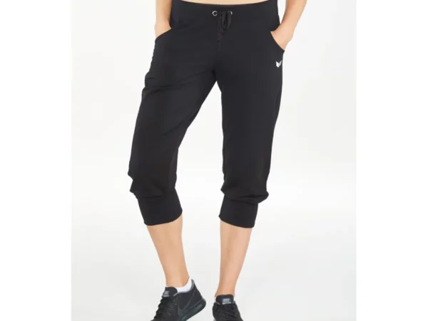 Pantacourt sweat femme Erima elastiqué