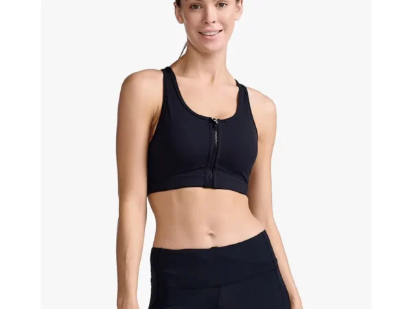 Brassière zippé maintien moyen femme 2XU Motion