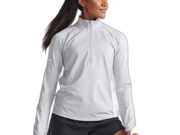 Maillot manches longues 1/4 Zip femme 2XU Aero