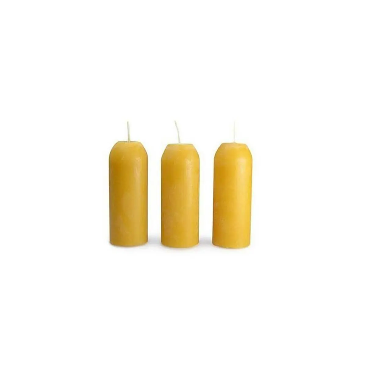 3 Bougies cire d'abeille véritable pour original lantern 12/15 heures chacune Uco