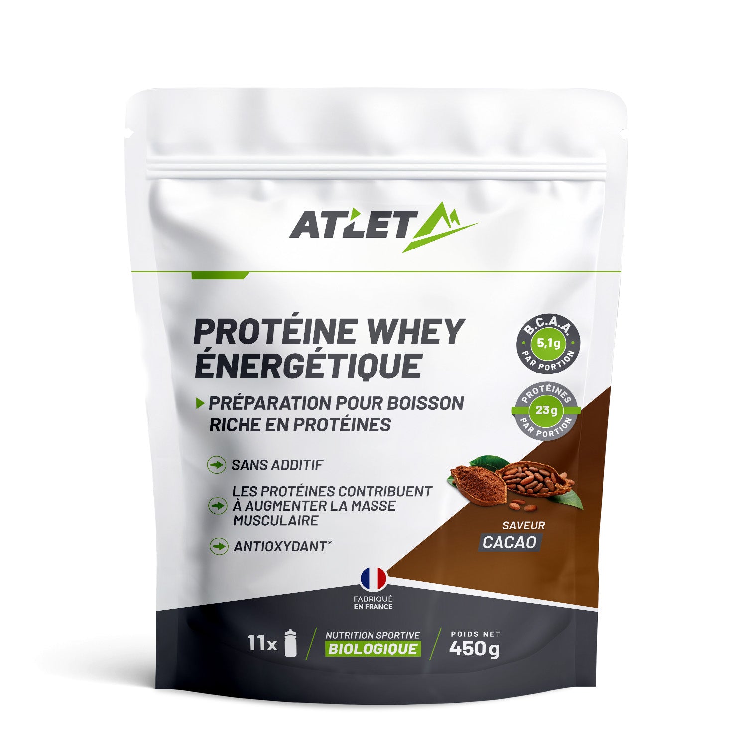 Proteine whey énergétique BIO