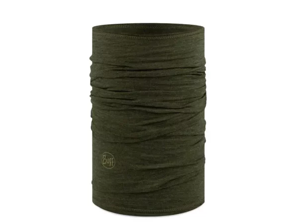 Tour de cou Buff lightweight merino wool solid bark