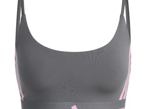 Brassière maintien léger femme adidas Hyperglam 3-Stripes