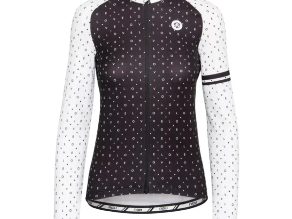 Maillot manches longues femme Agu Velo Love