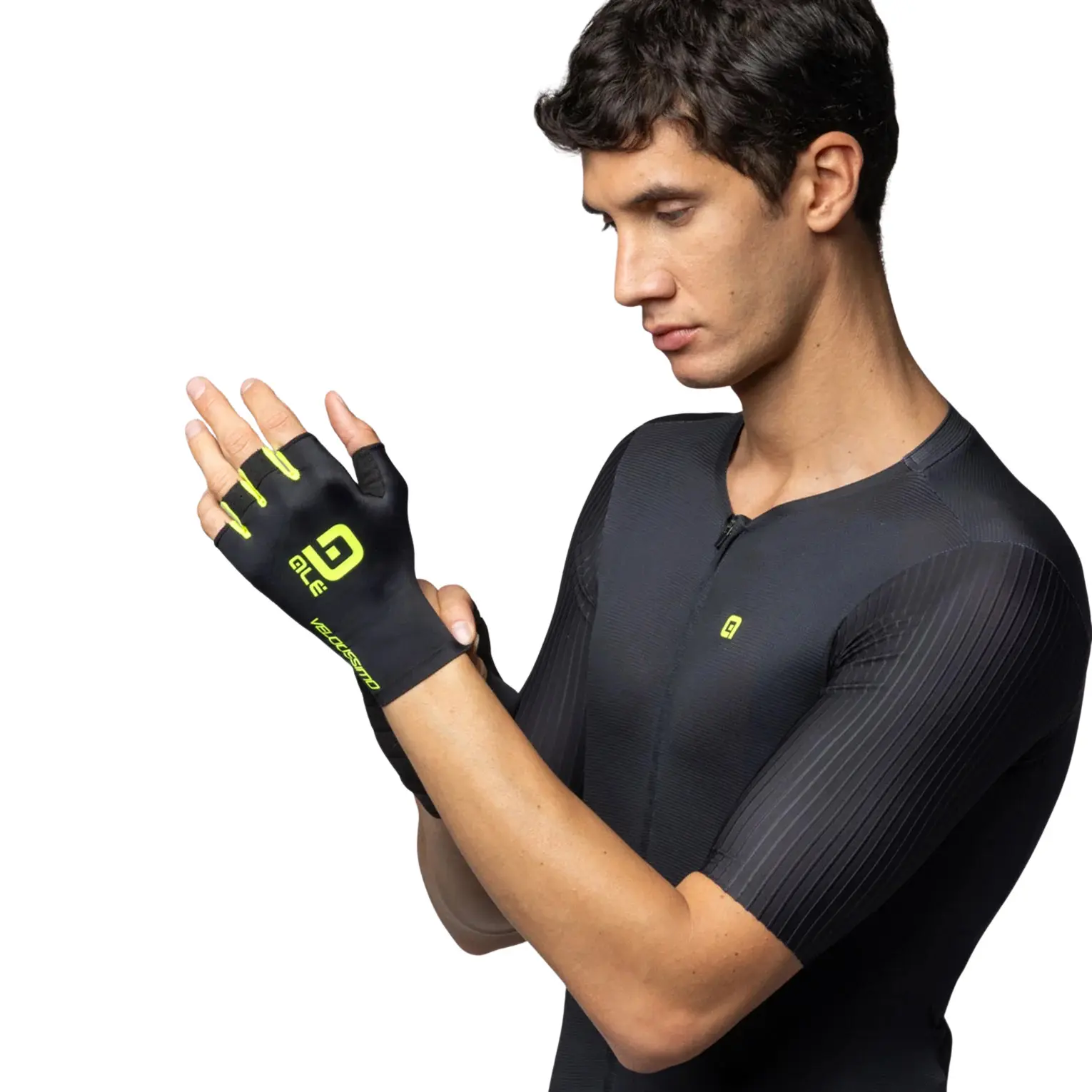Gants courts Alé Velocissimo Chrono