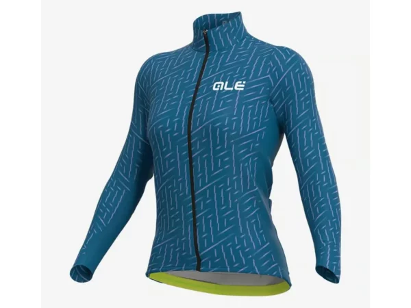 Maillot manches longues femme Alé Green Bolt