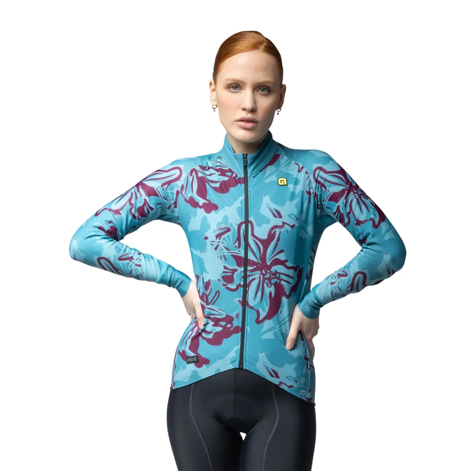 Maillot manches longues femme Alé PR-E Flower