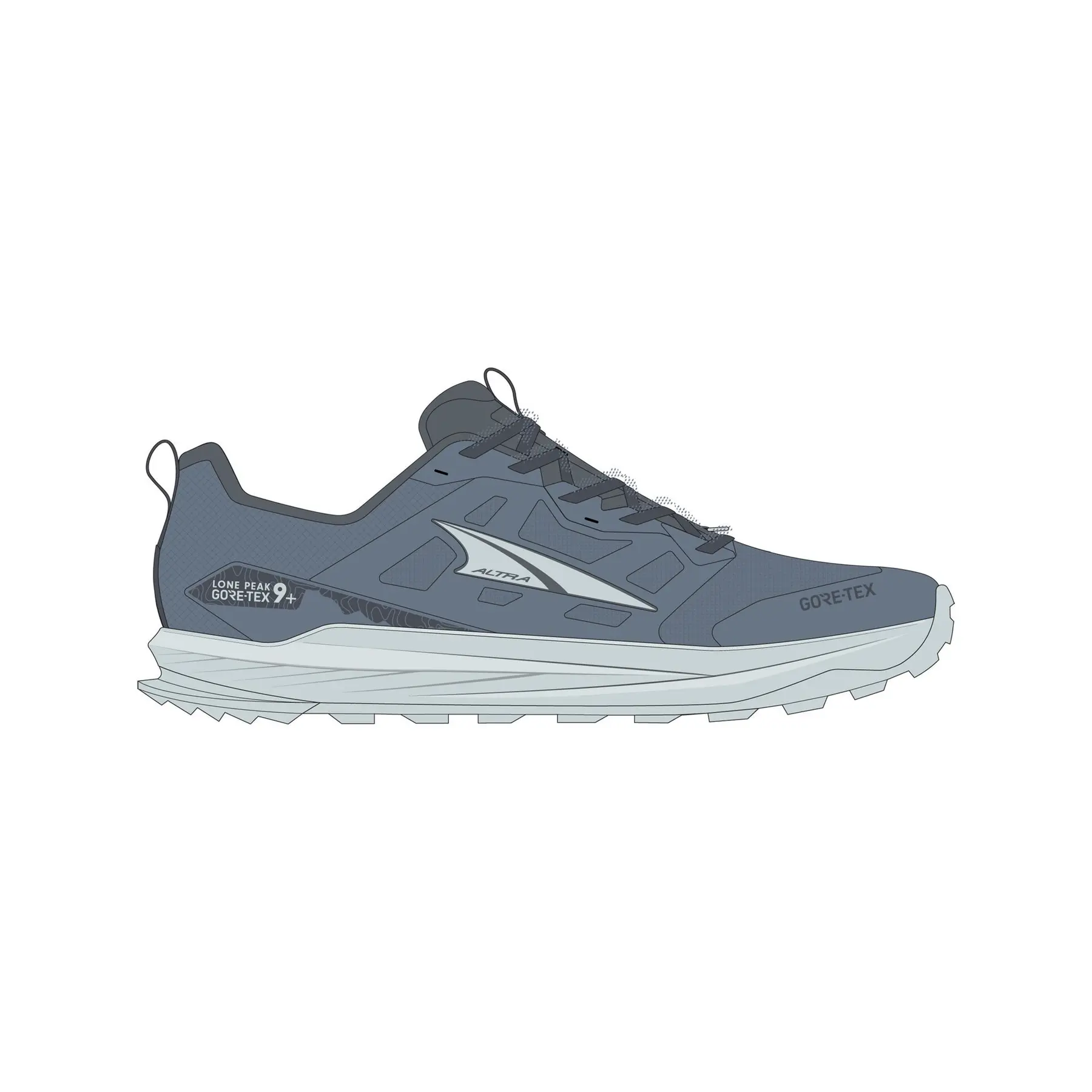 Chaussures de trail femme Altra Lone Peak 9+ GTX