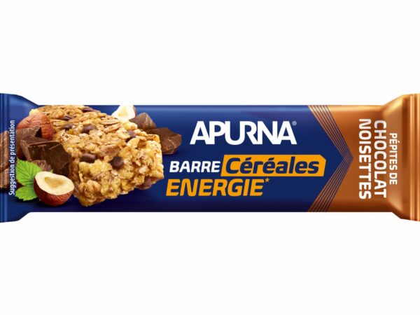 Apurna Barre énergétique - Pépites de chocolat/Noisettes
