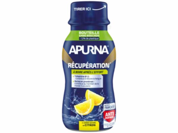 Apurna Boisson Récupération - Citron - 200 ml