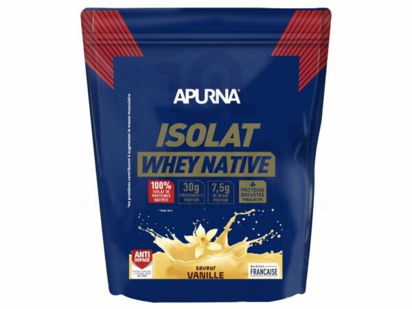 Apurna Isolat Whey Native 720 g - Vanille