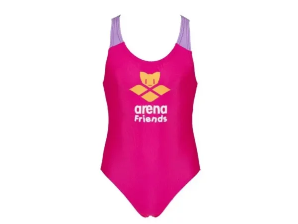 Maillot de bain 1 pièce fille Arena Logo Cats