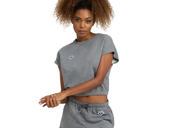T-shirt crop femme Arena Icons