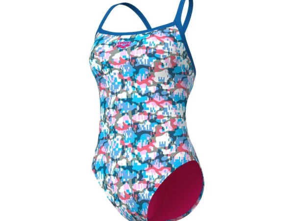 Maillot de bain 1 pièce femme Arena Multi Camo Challe