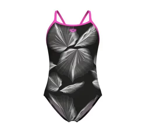 Maillot de bain 1 pièce femme Arena Frozen Leave Ligh