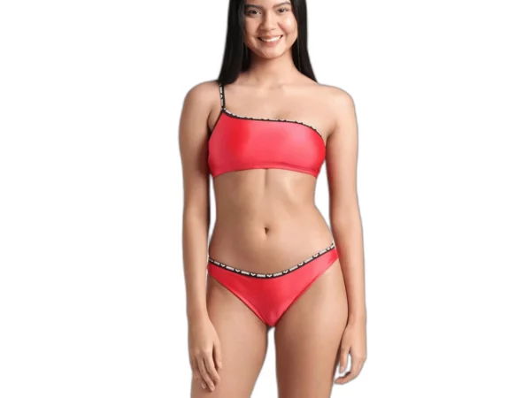Maillot de bain 2 pièces femme Arena Solid Single Shoulder