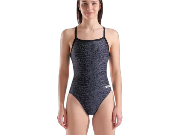 Maillot de bain 1 pièce femme Arena Snakeskin Challenge Back