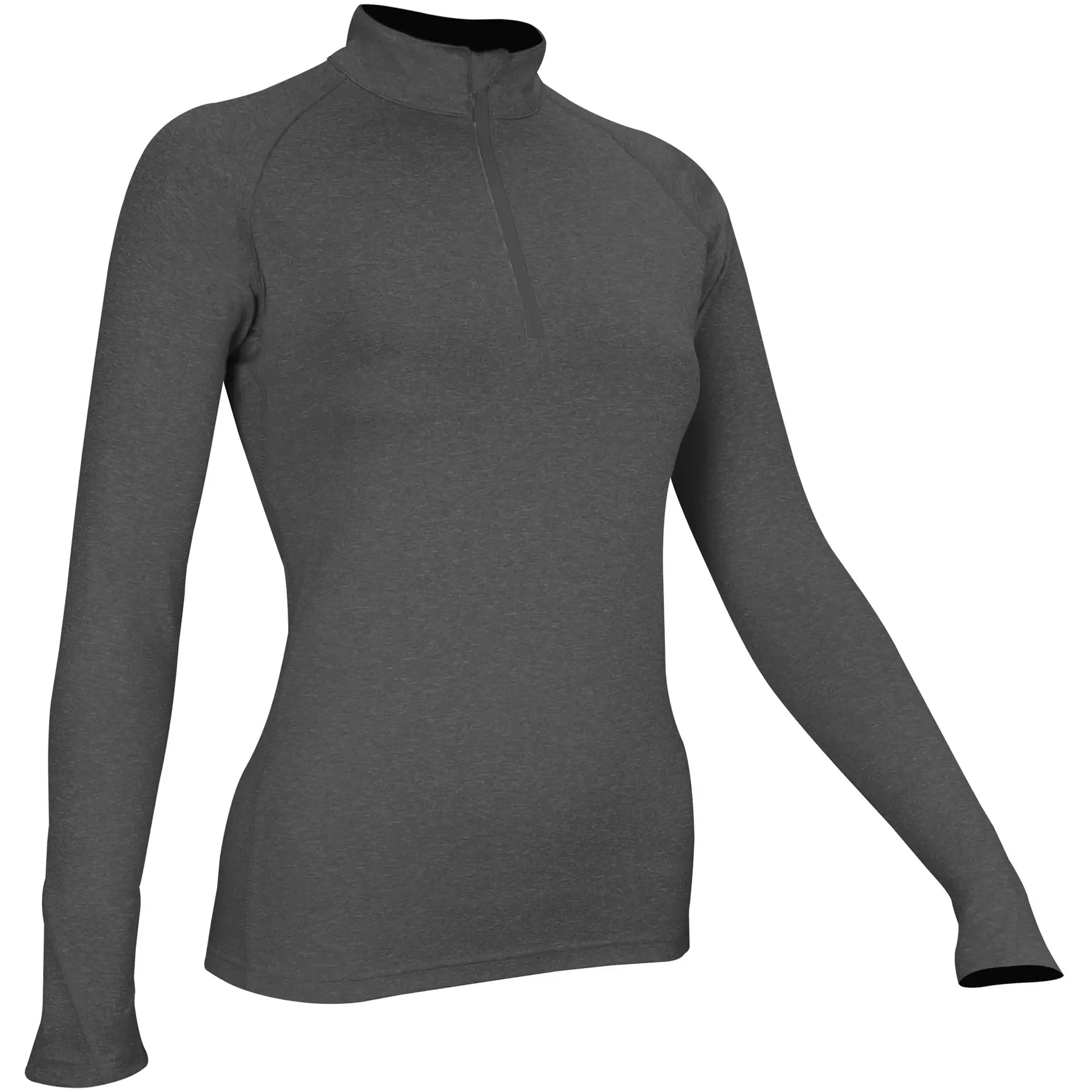 T-shirt manches longues 1/4 zip femme Avento