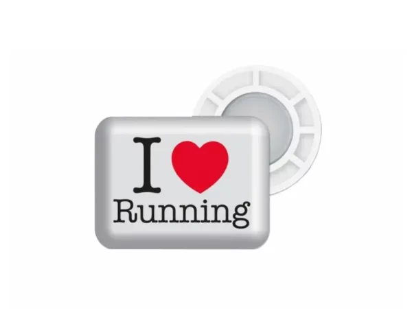Porte dossards magnétiques Bibbits I love Running