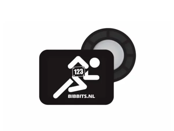 Accroches dossards magnétiques silhouette coureur Bibbits