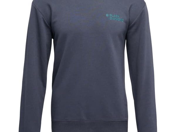 BLACK DIAMOND MINI STACKED CREWNECK
