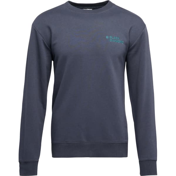 BLACK DIAMOND MINI STACKED CREWNECK