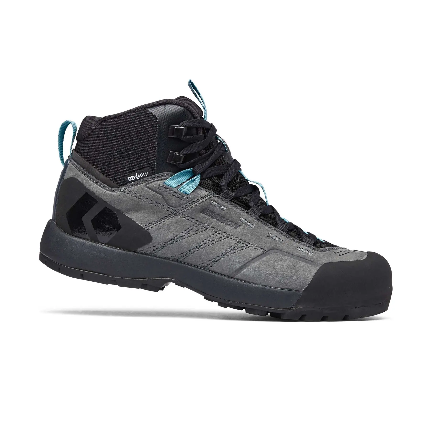 Chaussures de randonnée femme Black Diamond Mission LTHR WP Aprch