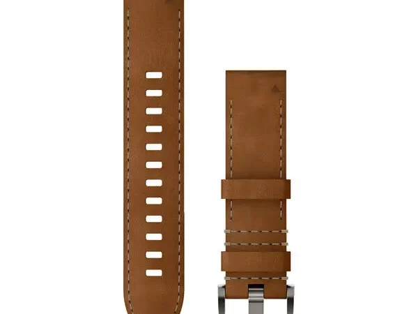 Bracelet de montre hybride en cuir/caoutchouc Garmin Quickfit® 22 FKM