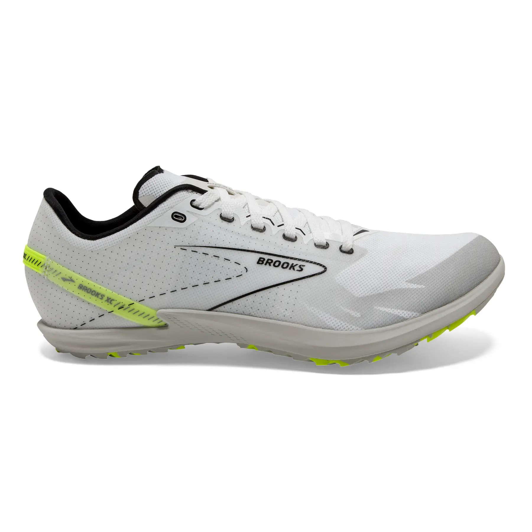 Chaussures d'athlétisme sans crampon Brooks Draft XC