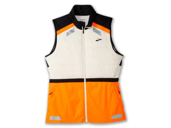 Gilet de running visible femme Brooks 2.0