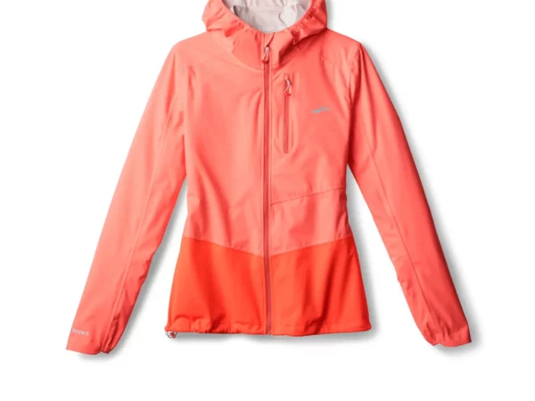 Veste imperméable à capuche femme Brooks High Point 2
